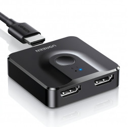 Видеокоммутатор (свитч-сплиттер) | HDMI 4K | 2 в 1 | UGREEN CM217
